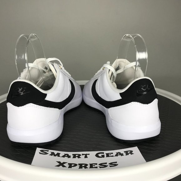 NEW Nike Cortez G Golf White Black Golf Shoes - Picture 5 of 7